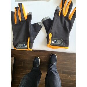 O'Neal Motocross Dirt Bike Gloves Black Orange Off-Road ATV Riding Adult